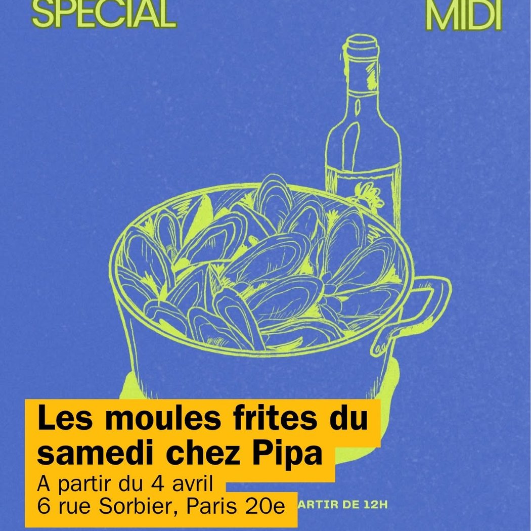 Saturday mussels and fries 1