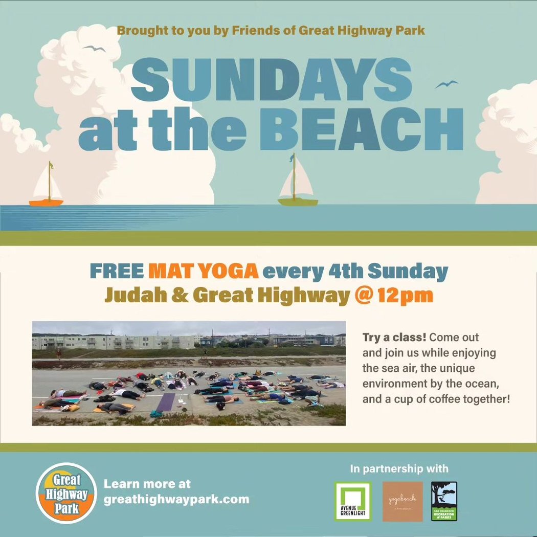 Sundays at the Beach Free Yoga Day 1