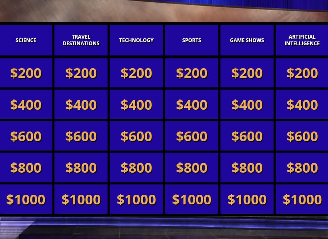 Game Show Palooza 2