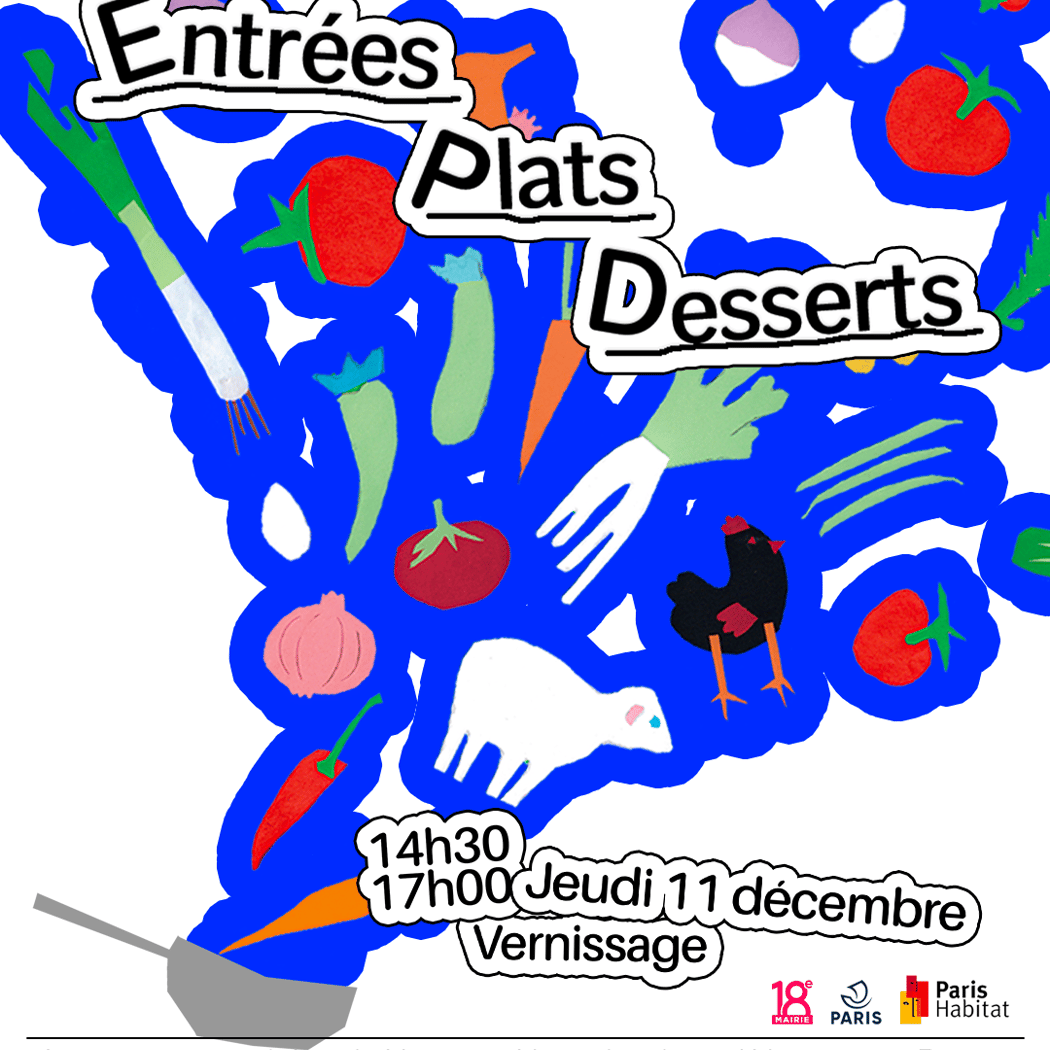 Entrées Plats Desserts - Vernissage d'exposition 1