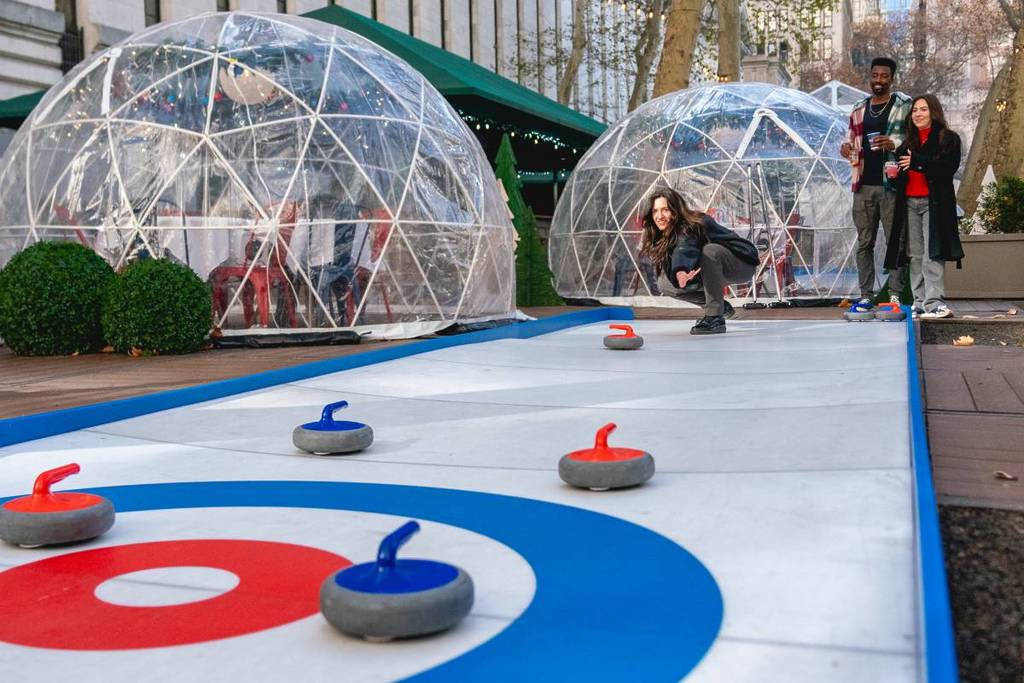 Winter Sports at Bryant Park 1