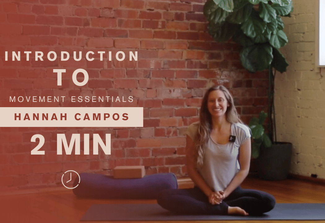 Movement Essentials Intro Series 1