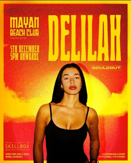 Delilah on Friday, 5th December (Sundowner Experience) 1
