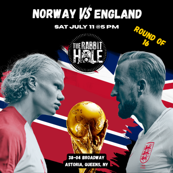 Norway vs. England | Quarterfinals | 2026 World Cup Watch Party 1