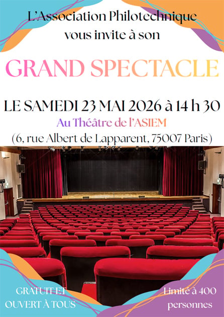 Le Grand Spectacle des Élèves 1