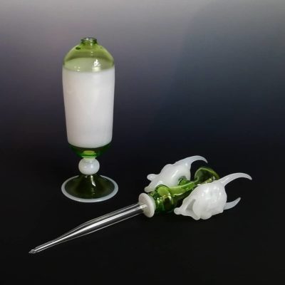 Multi-Component Vessels and Sculptural Assembly with Borosilicate Glass 1