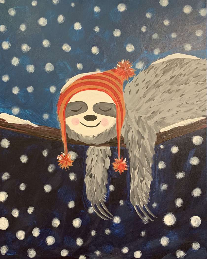 Winter Sloth 1