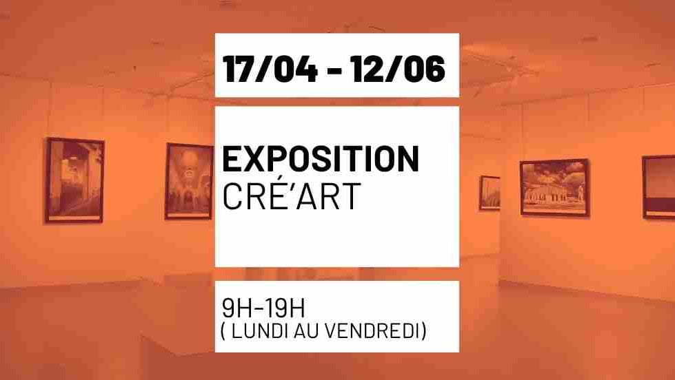 Exposition des élèves de l'association cré'arts 1