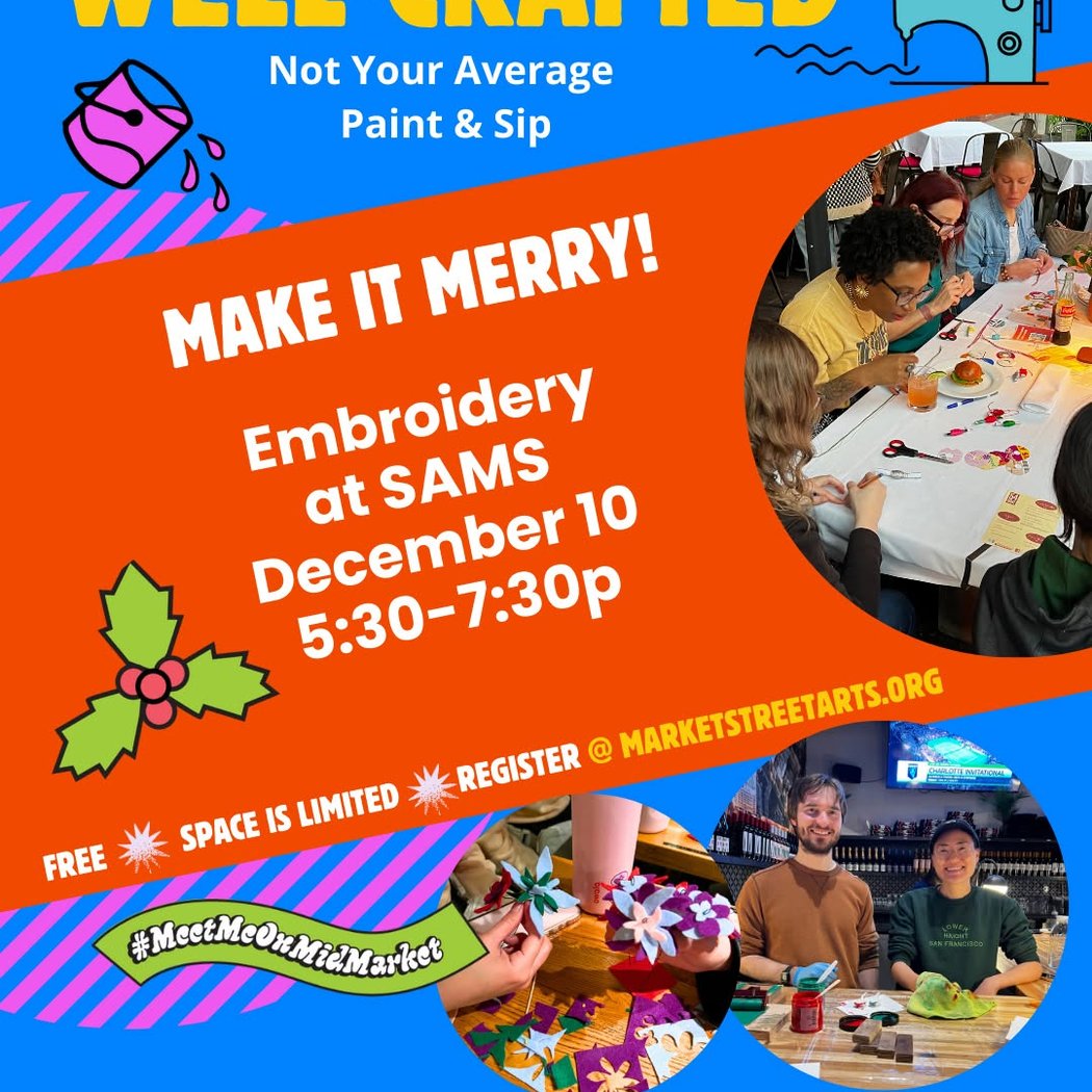 SF Well-Crafted: Free Embroidery Workshop 1