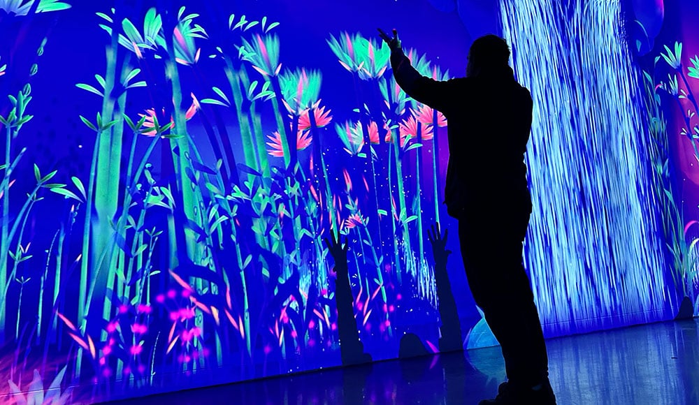 AI-powered immersive exhibit 1