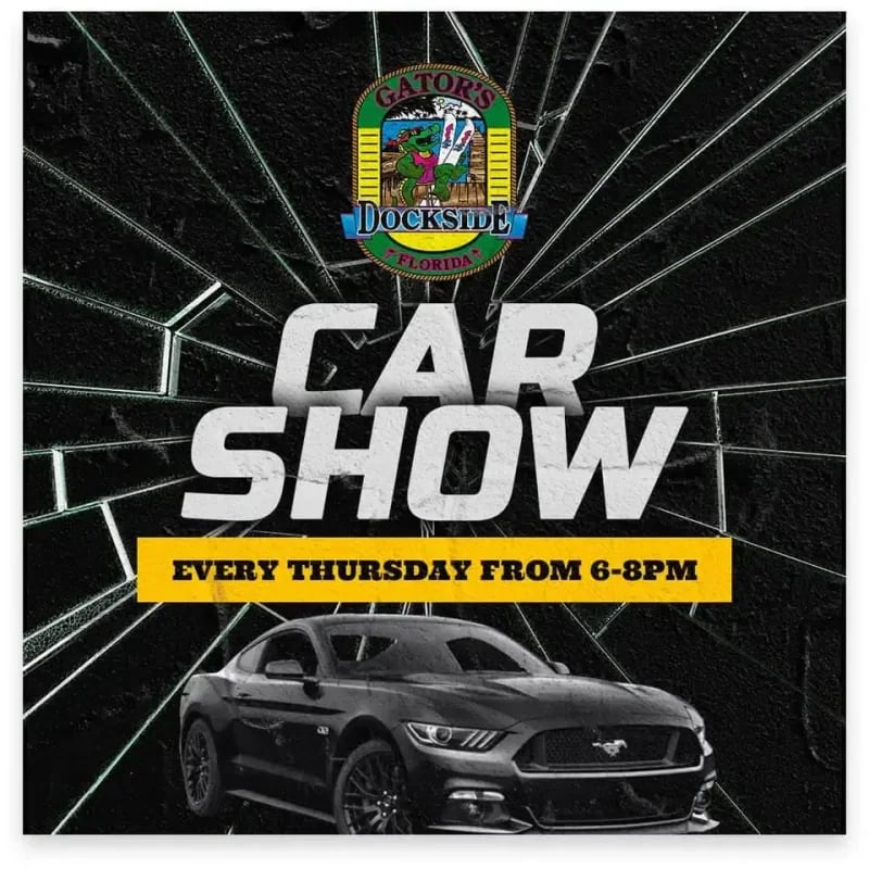 Gator’s Dockside Car Show 1