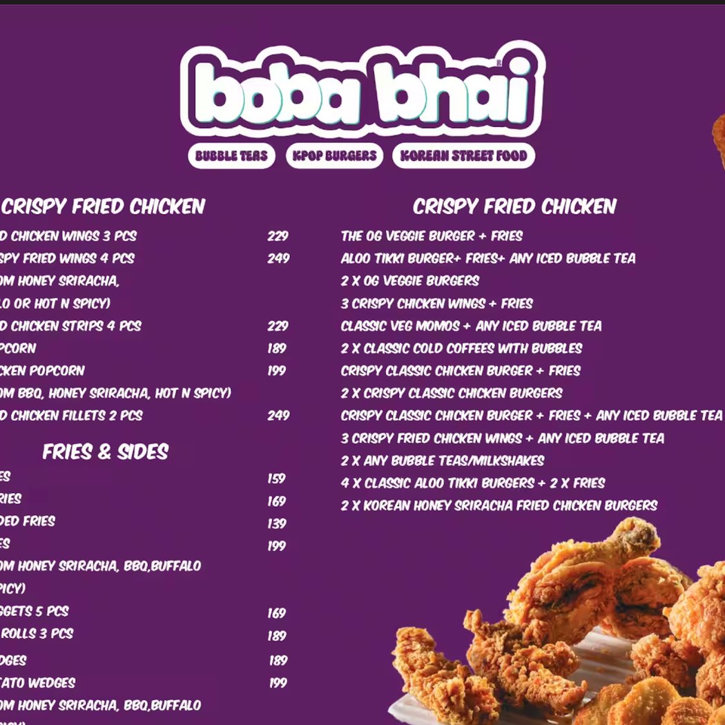 Boba Bhai - Bubble Tea, Korean Food, Burger, Milkshake, Boba Tea 3