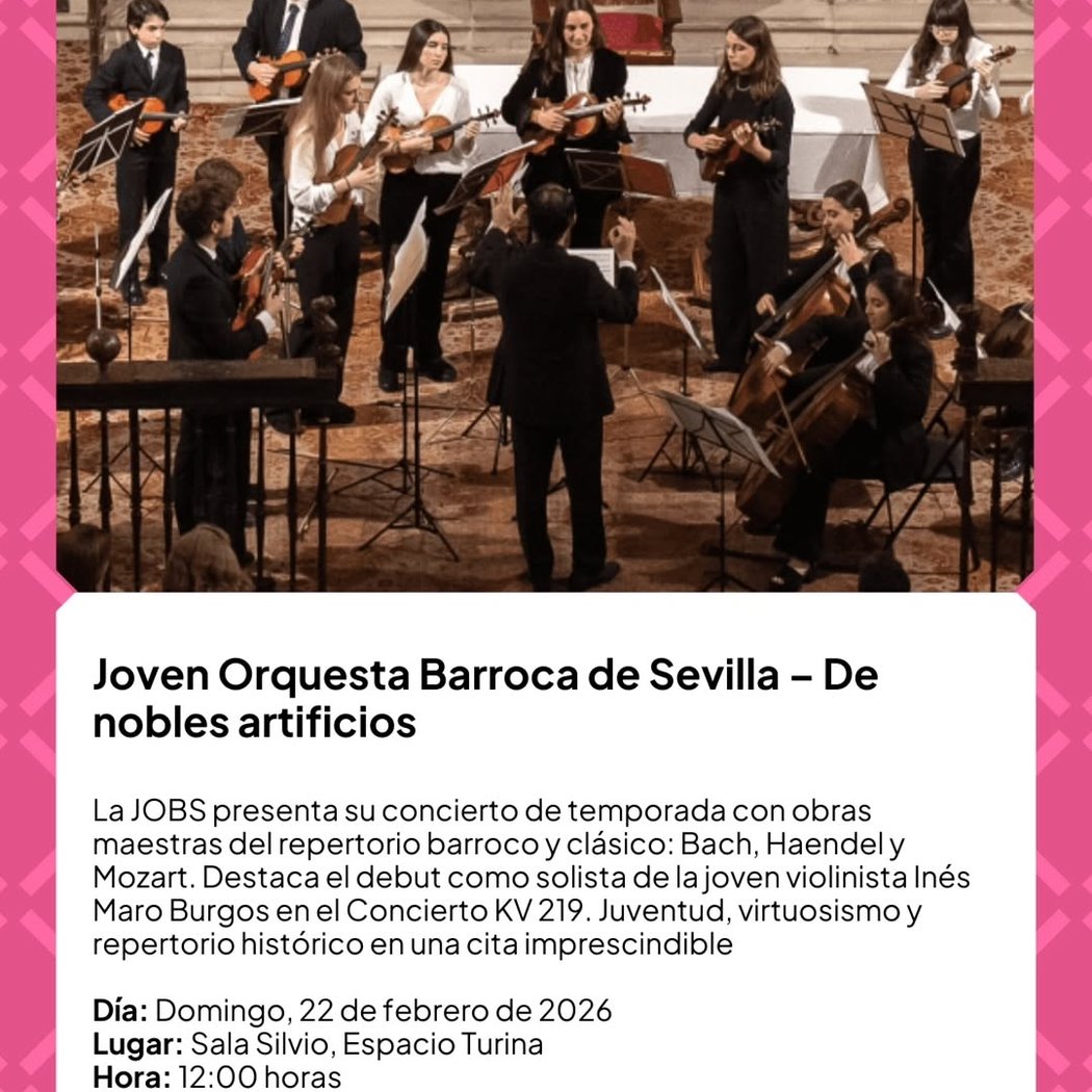 De nobles artificios Joven Orquesta Barroca de Sevilla 1