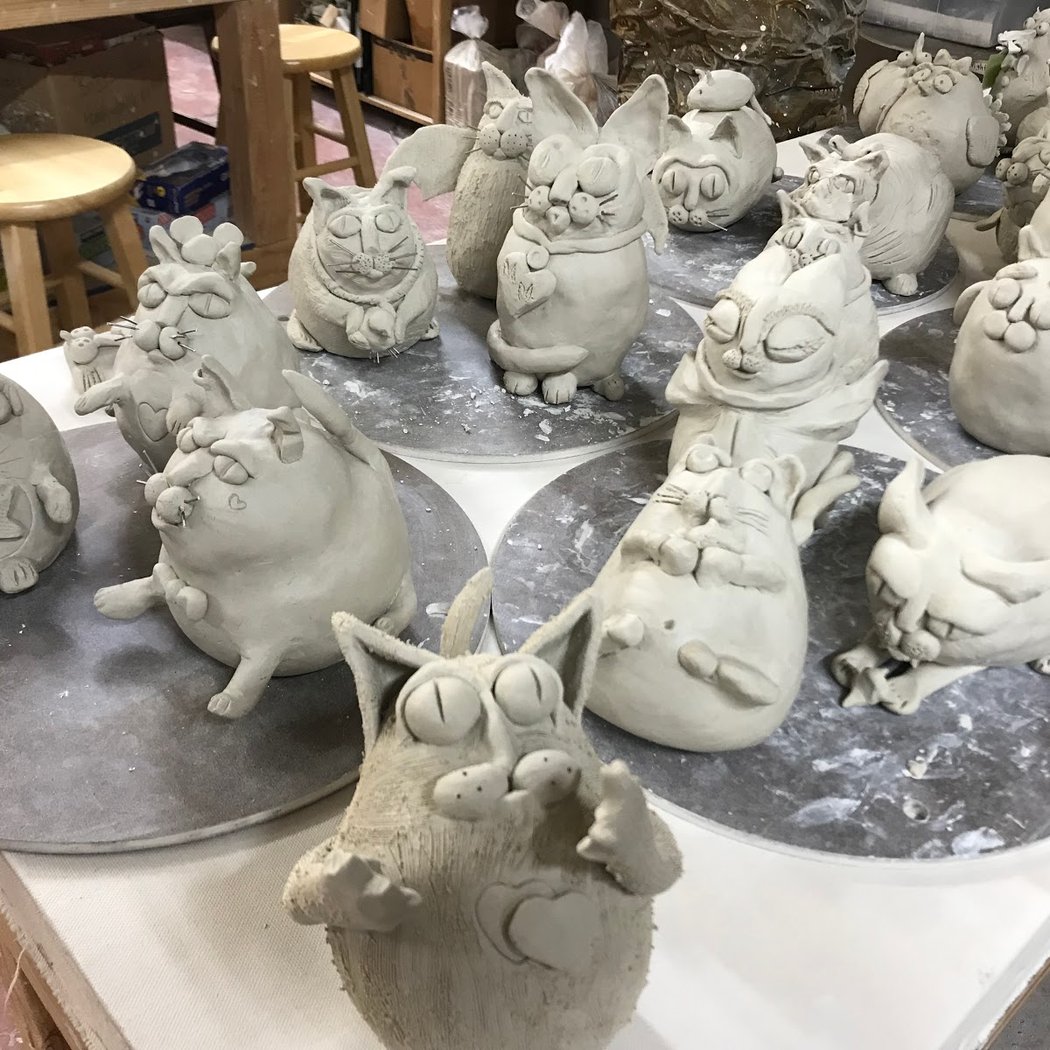 Thursday Night Social Pottery Project: Lidded Flower Jars 4