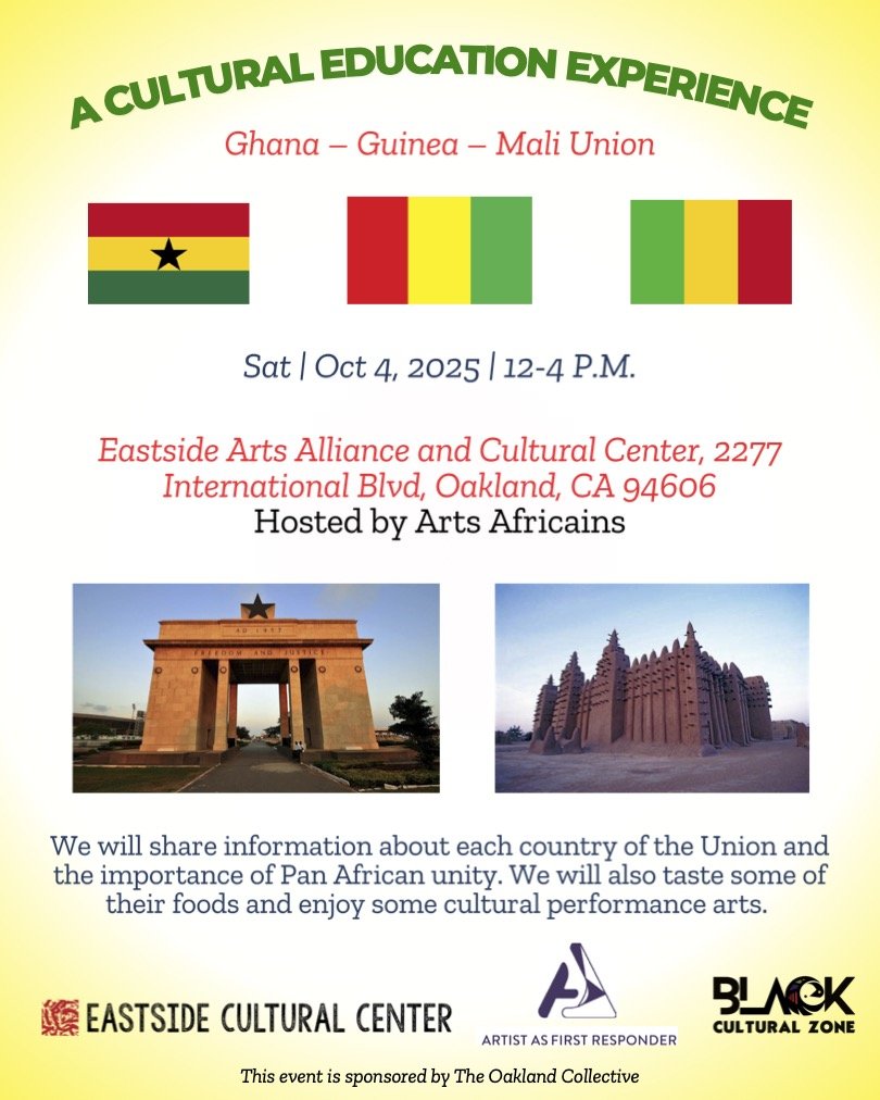 Ghana, Guinea, Mali Union - A Cultural Education Experience 1