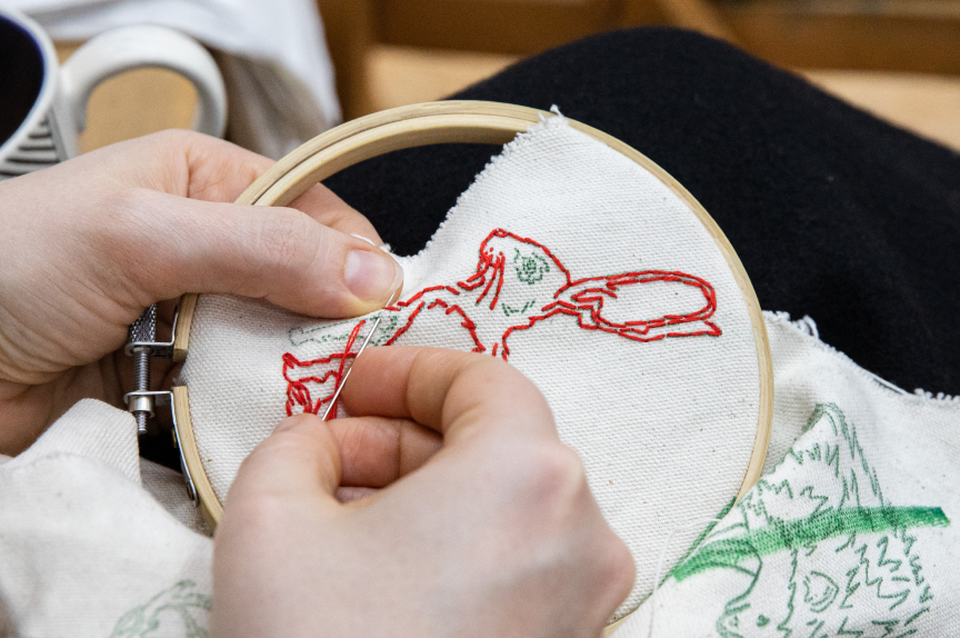After Workshop Embroidery 1