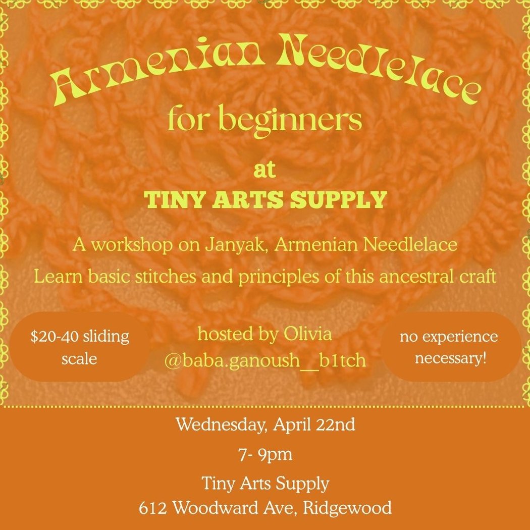Janyak : Armenian Needlelace with Olivia Henry 1