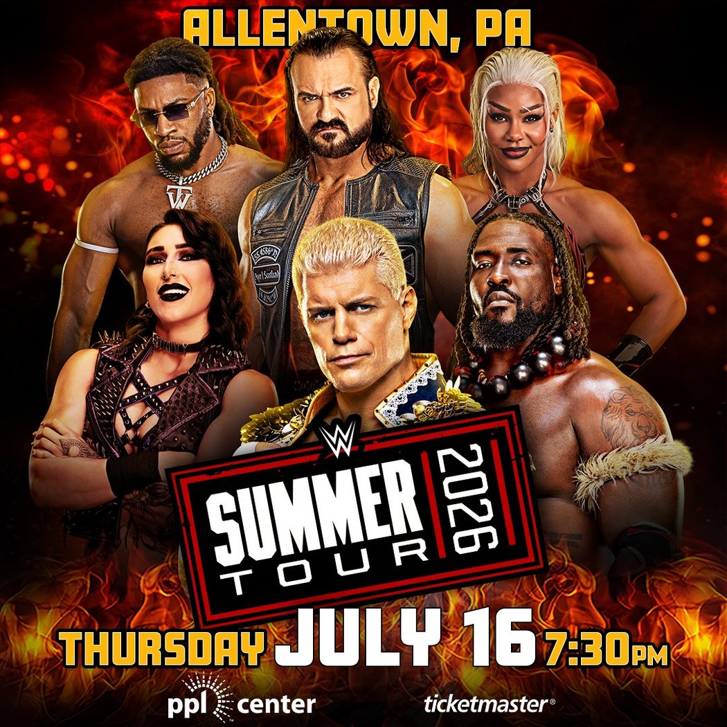 WWE Summer Tour 2026 1