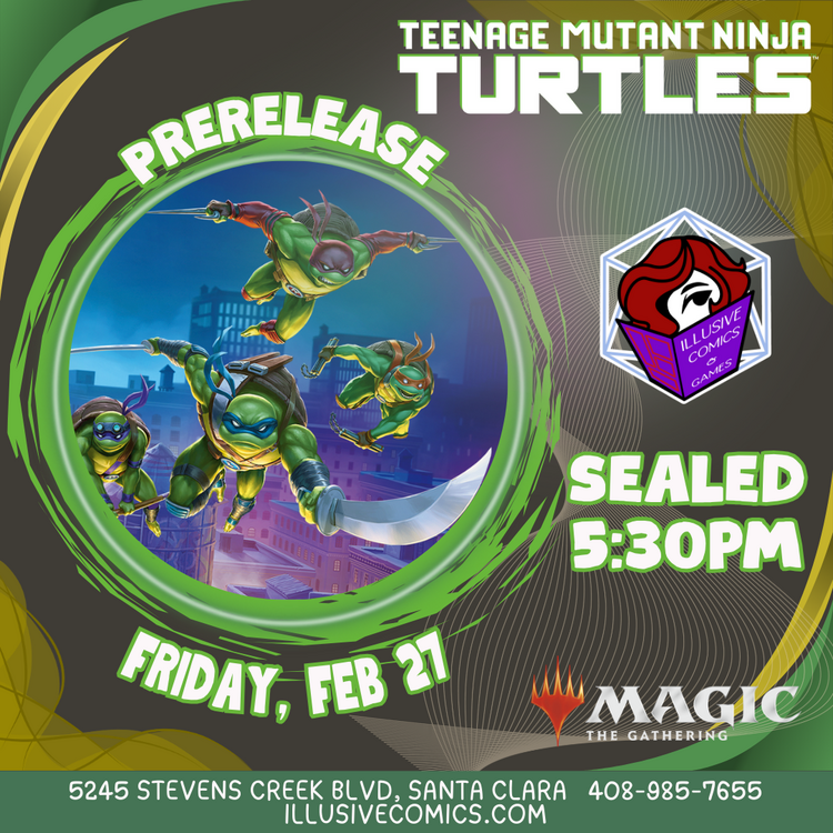 MTG Teenage Mutant Ninja Turtles Prerelease 1