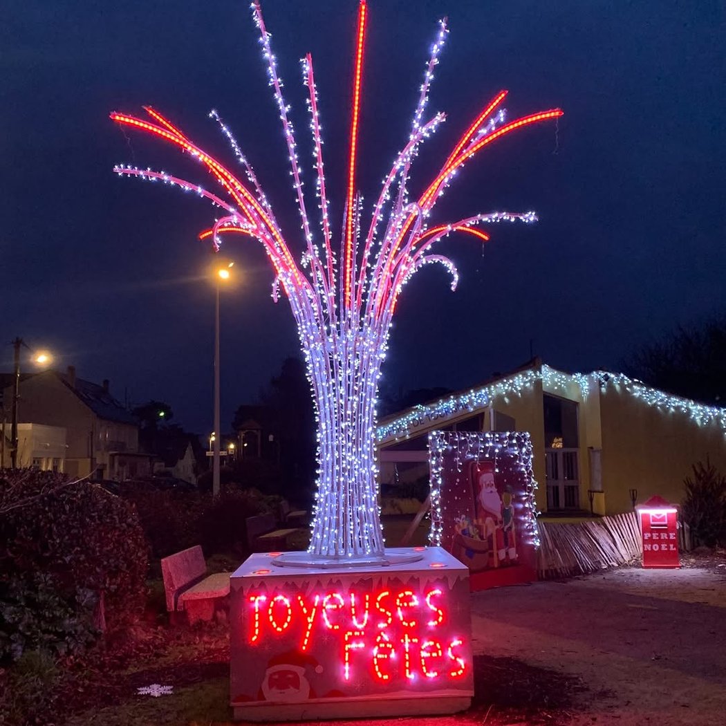 Lancement des illuminations de Noël 2