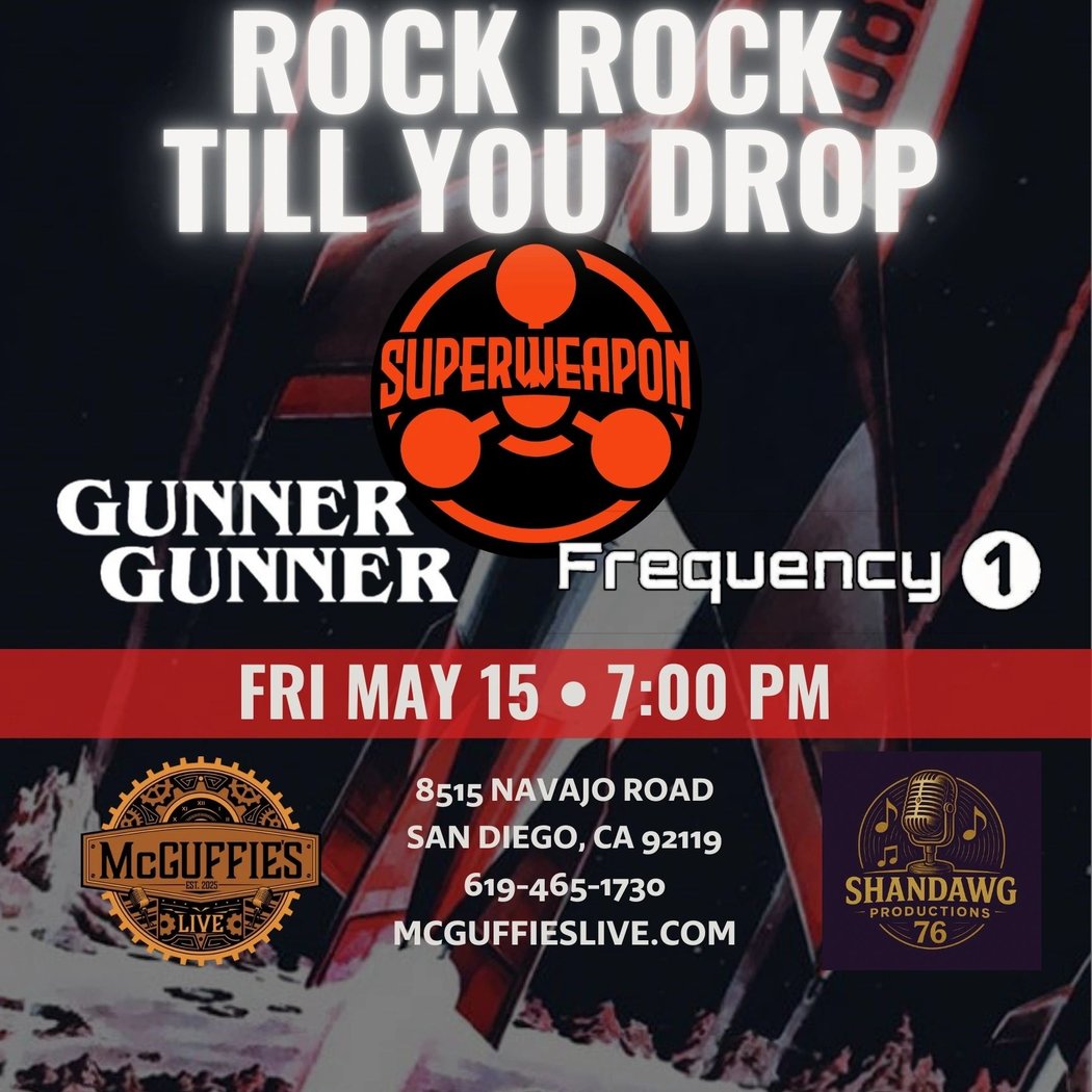 SUPERWEAPON w/ GUNNER GUNNER & FREQUENCY 1 2