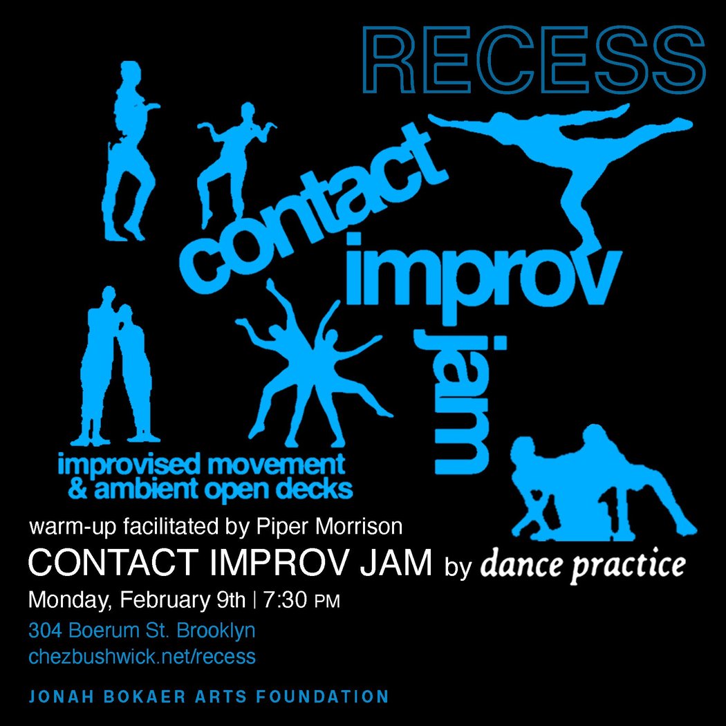 dance practice contact improv jam