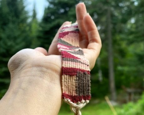 Simple Loom Weaving 2