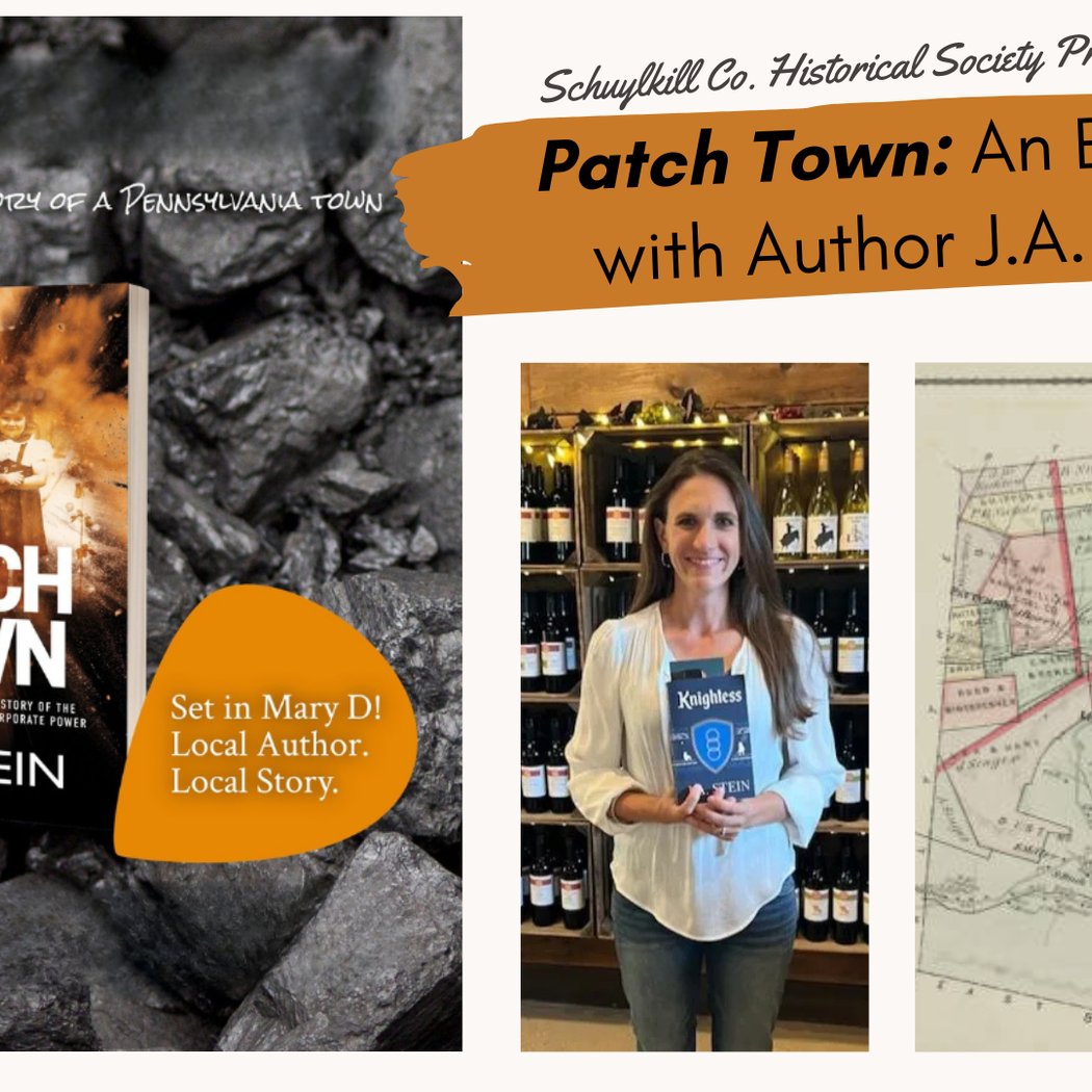 Patch Town: An evening with Author J.A. Stein 1