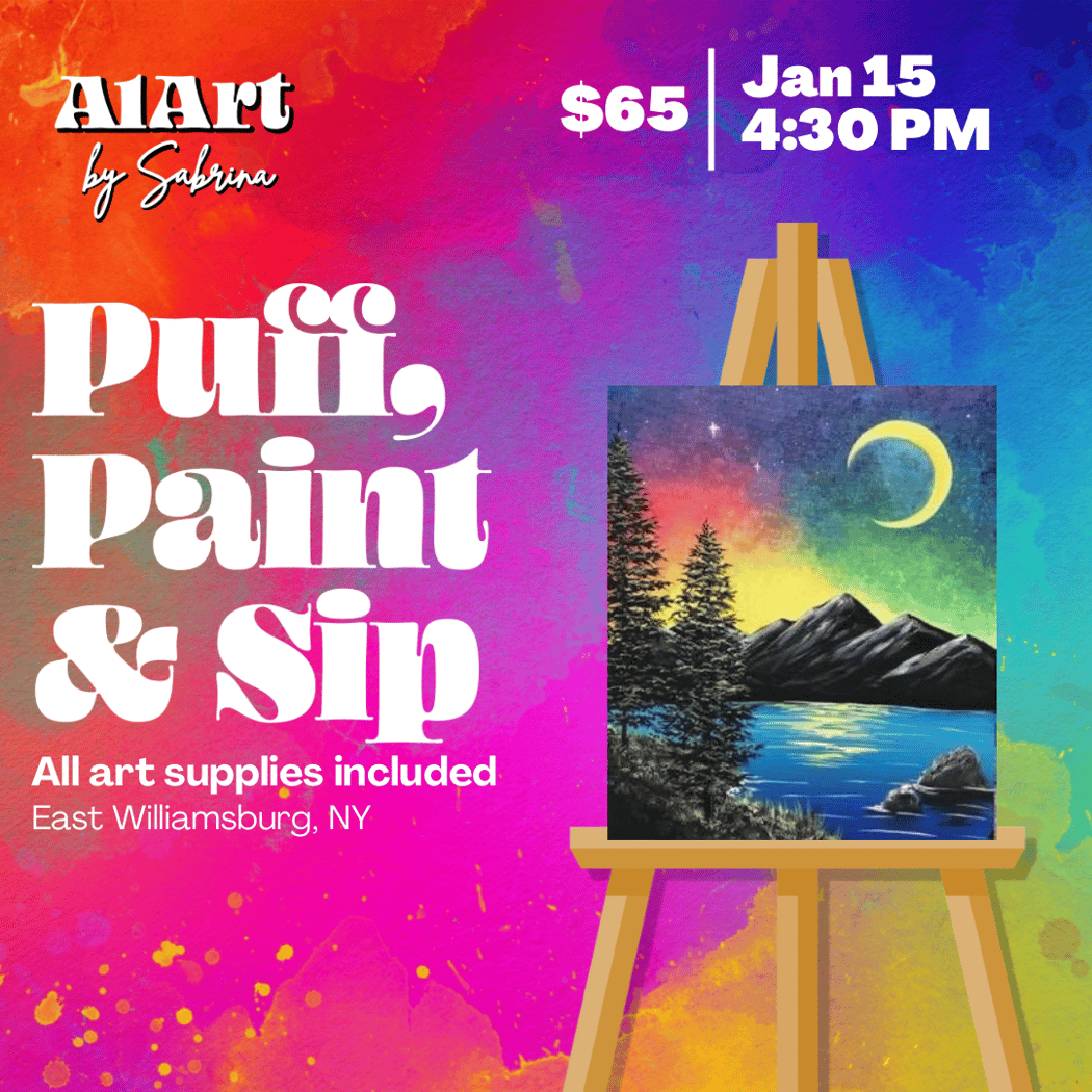 Puff, Paint and Sip Art Studio 1