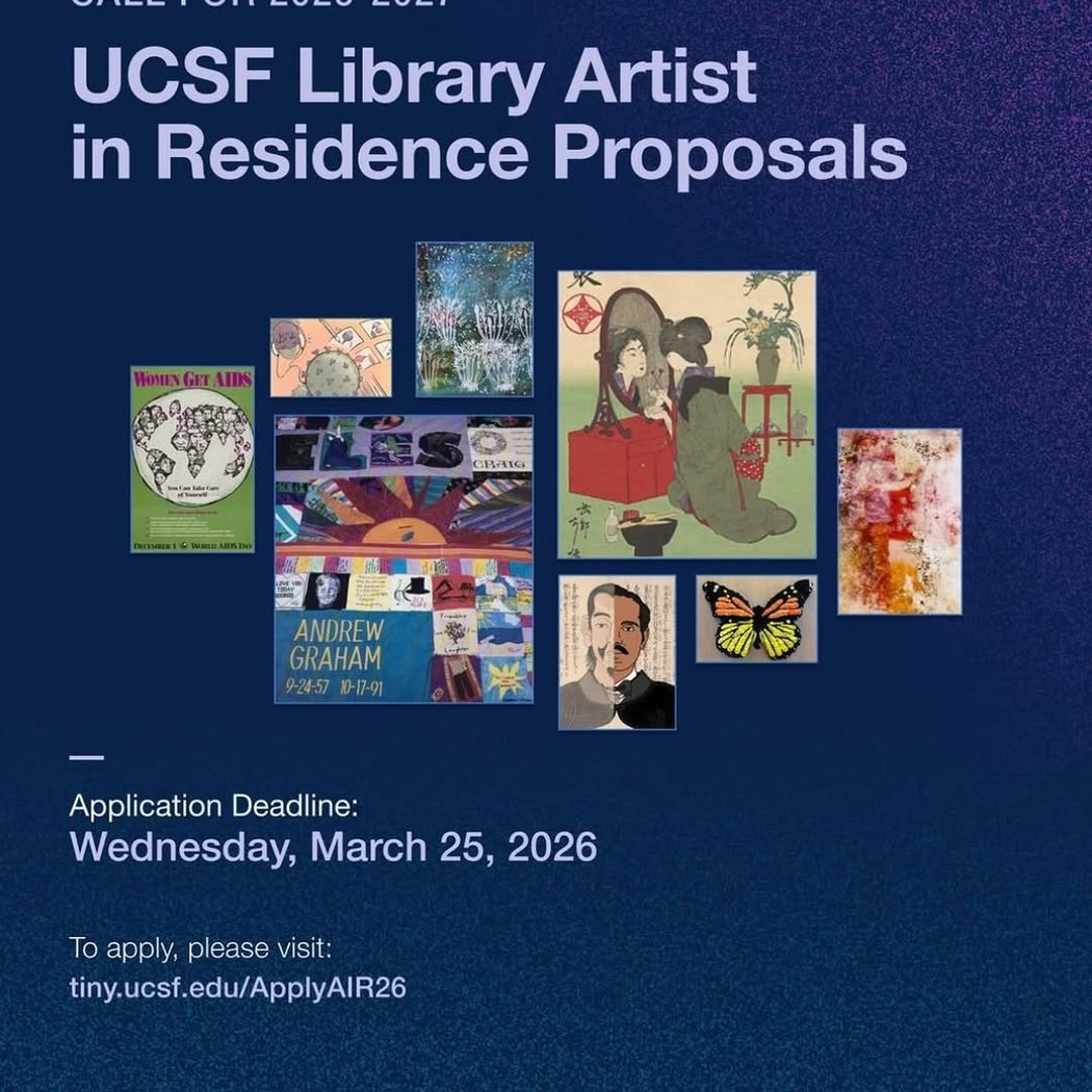 UCSF Library Artist in Residence program 1