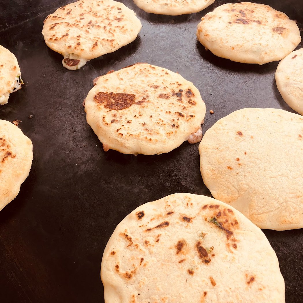 Hayward pupusas————O. Romeros pupusas 1