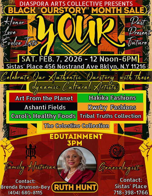 Diaspora Arts Collective Celebrates Black 'Our Story' Month Art Sale and Edutainment 1