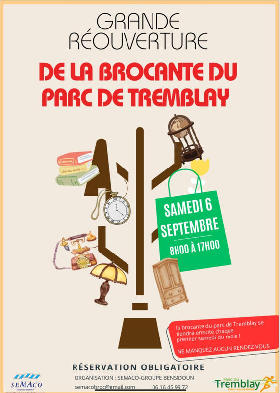 Brocante du parc du tremblay 1