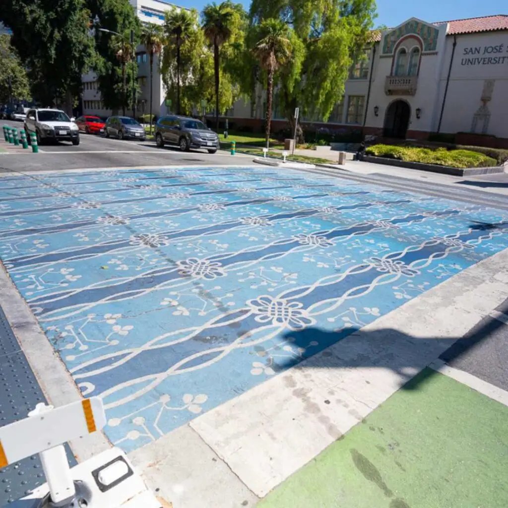 Rainbow Crosswalk (San Jose) 1