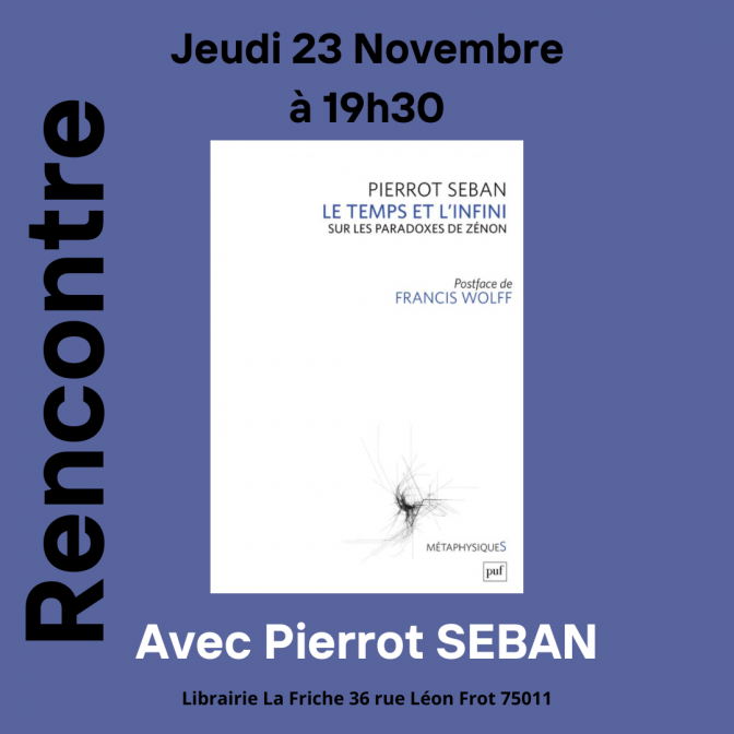 Pierrot Seban - Le Temps et l’infini (PUF) 1
