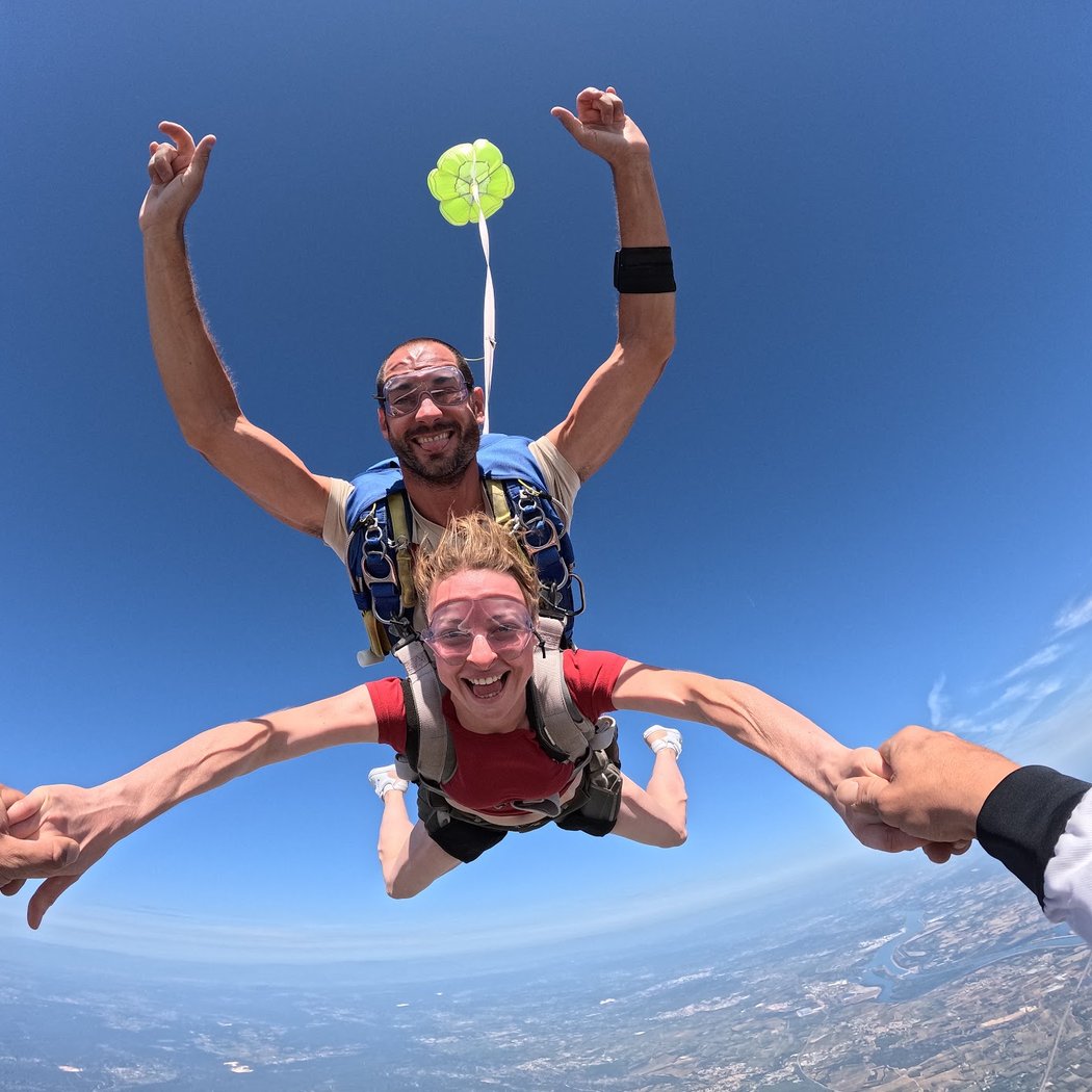 UP n FLY - Saut en parachute Avignon - Stage PAC 3