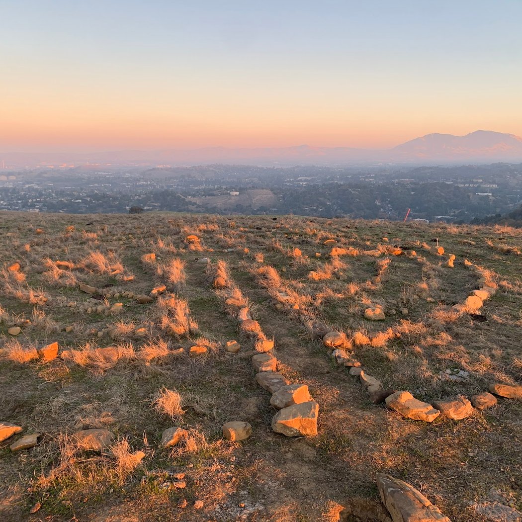 Golden Labyrinth | mARTinez Public Art 1