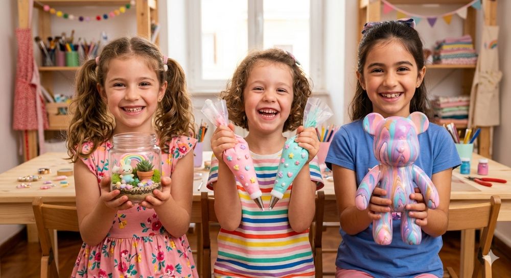 Laboratori per bambini - Estate Romana Creativa spazio iido dedicato ad adulti e bambini 1