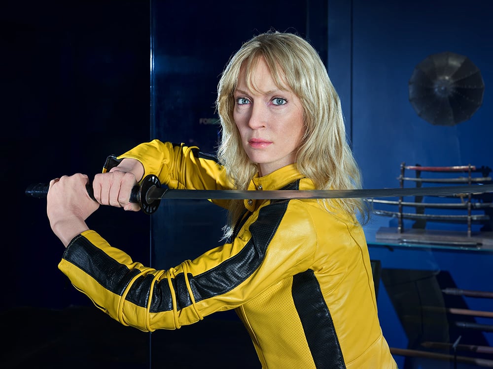 Hollywood trifft Samurai: Uma Thurman