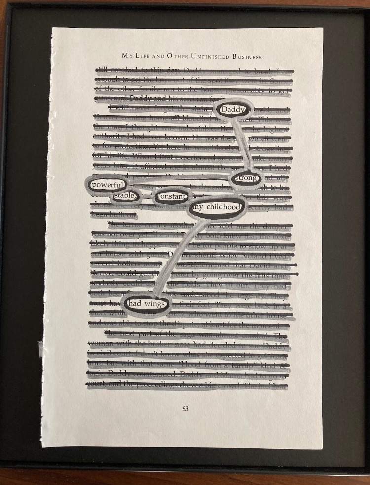 Erasure Poetry Workshop 1