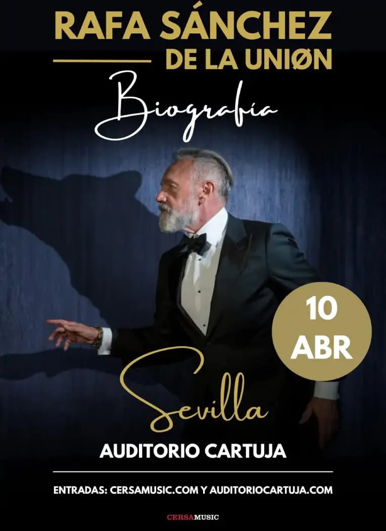 Biografía. Concierto de Rafa Sánchez LA UNIÓN 2