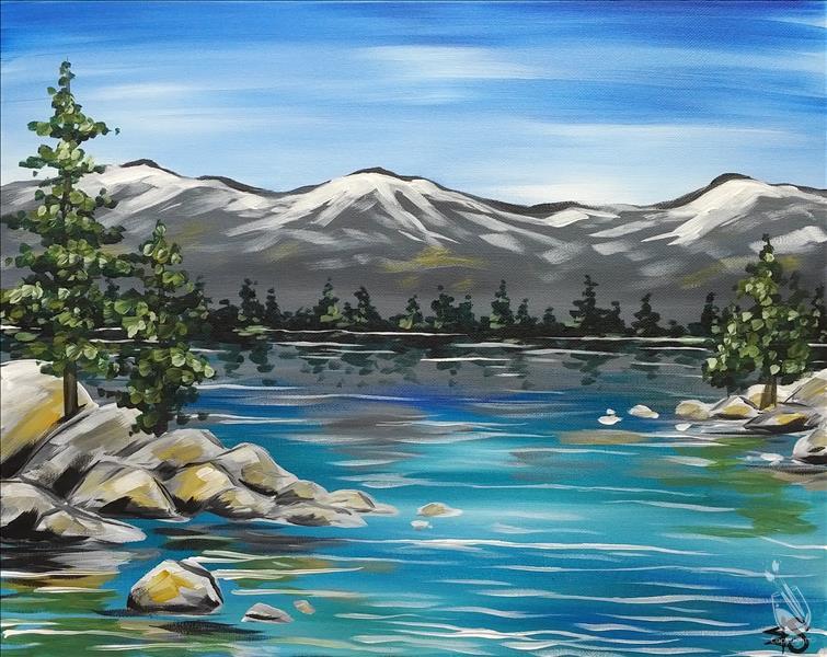 Lake Tahoe Painting Party 2