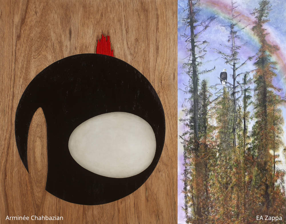 Opening Reception for E.A Zappa, Arminée Chahbazian, and Jenny-Lynn Hall 1