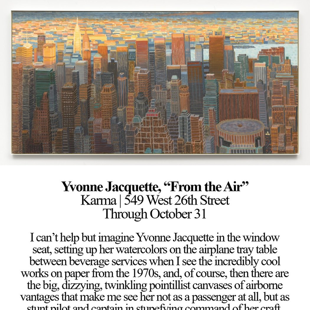 Yvonne Jacquette, From the Air