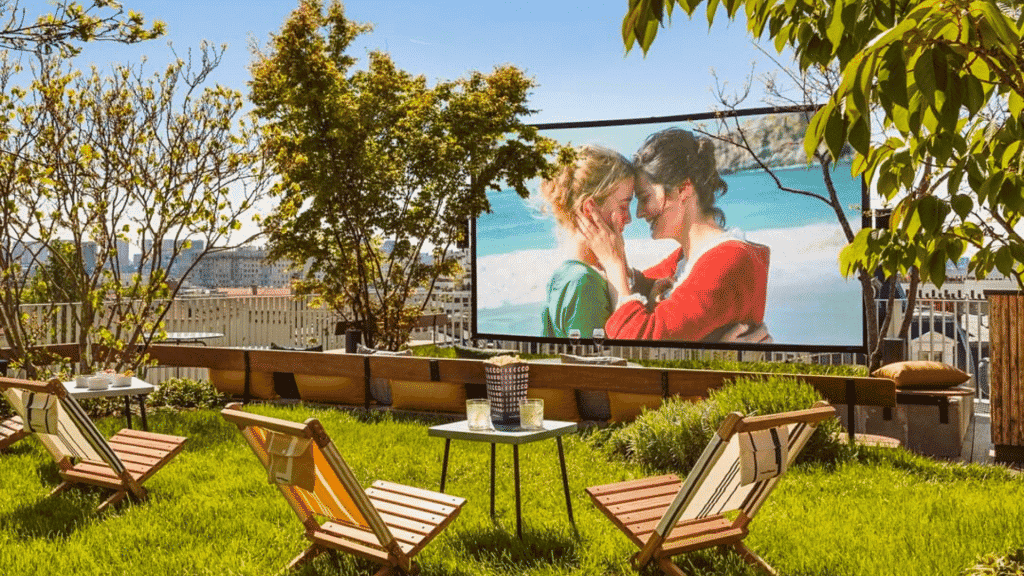 Rooftop Paradiso Outdoor Cinema 1