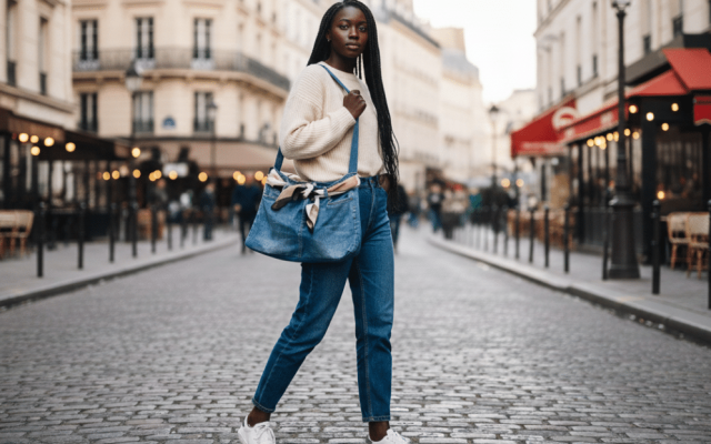 Réaliser un sac à partir de votre jean 1