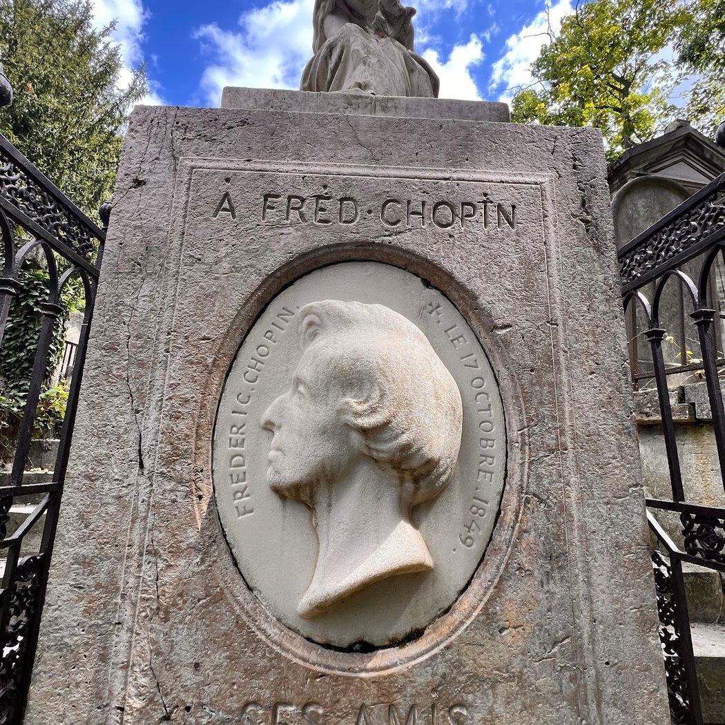 Tombe de Frédéric Chopin 2