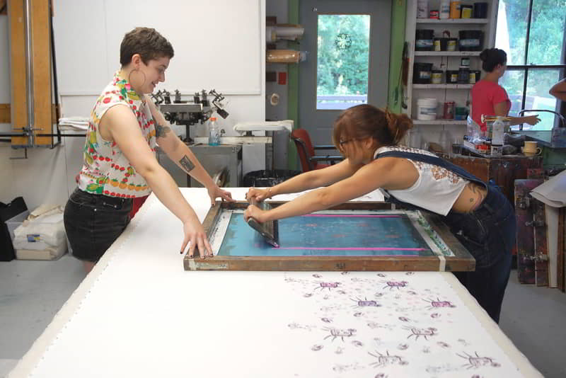 Textile Screen Printing Workshop 5