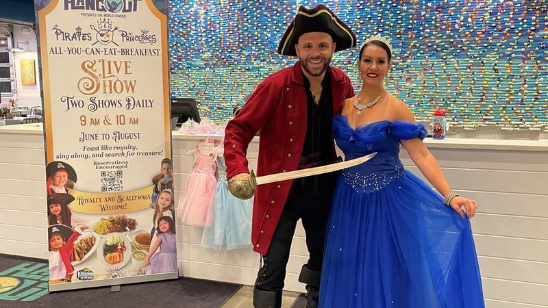 Pirates and Princesses Breakfast Adventure 1