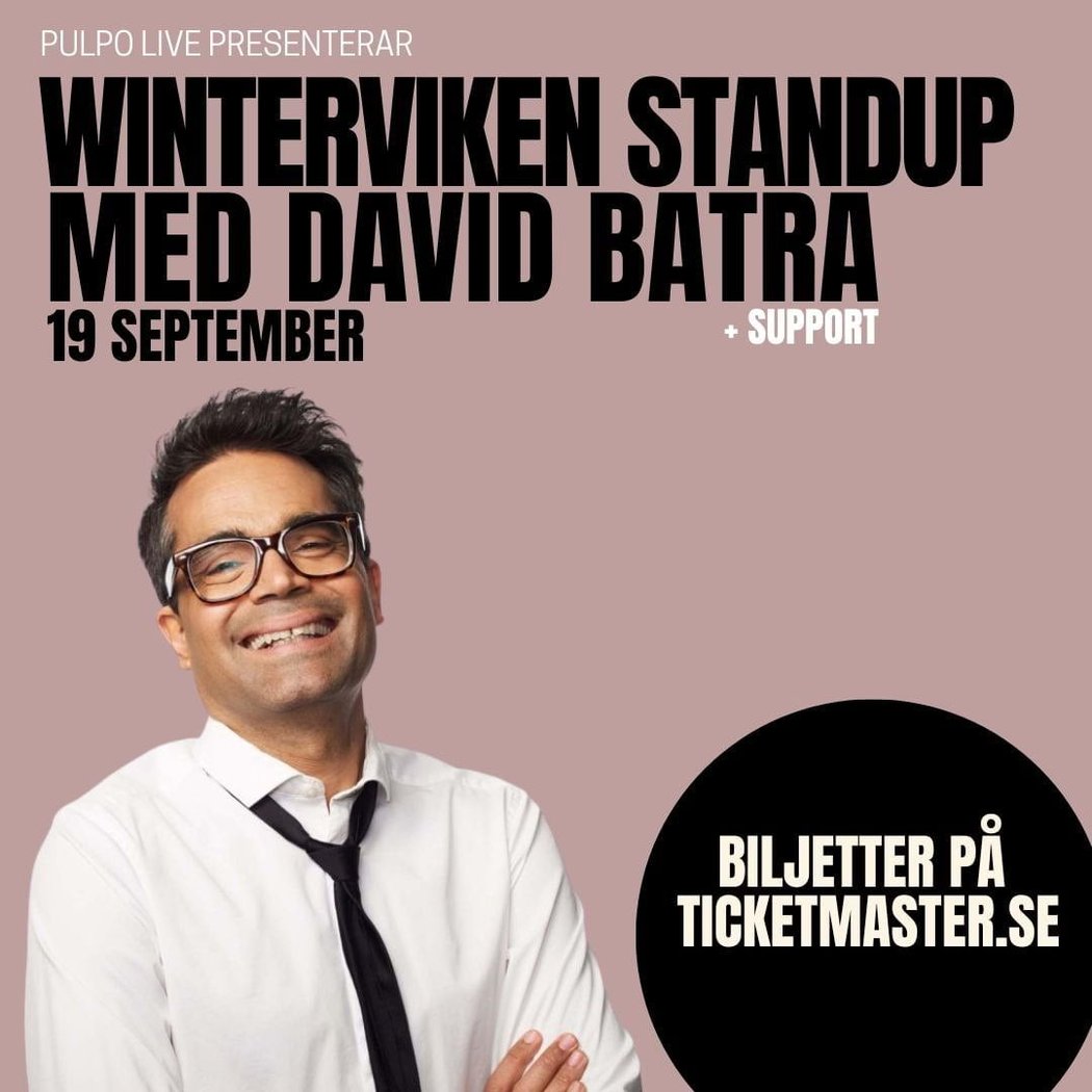 Standup med David Batra och Christer Svensson